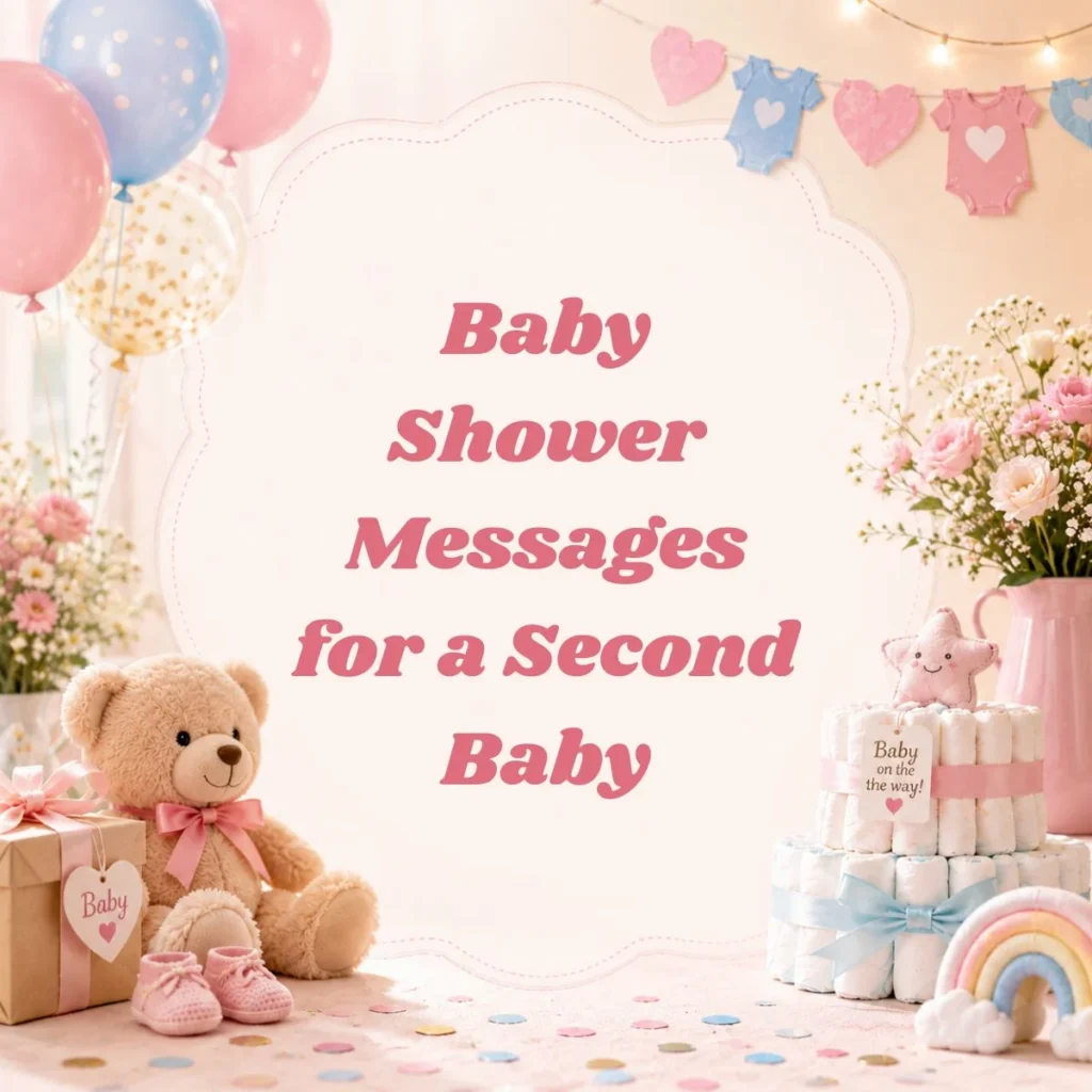 Baby Shower Messages for a Second Baby