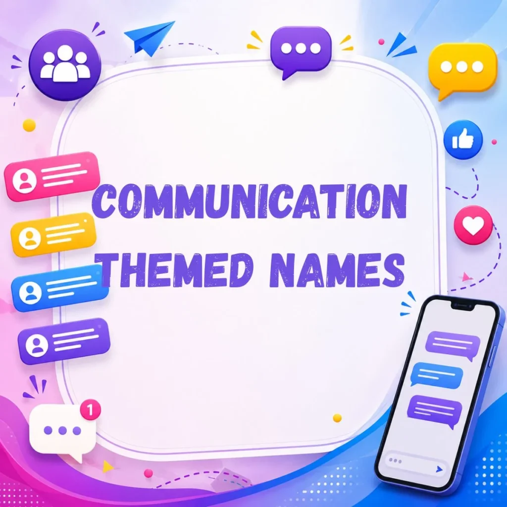 Communication Themed Names