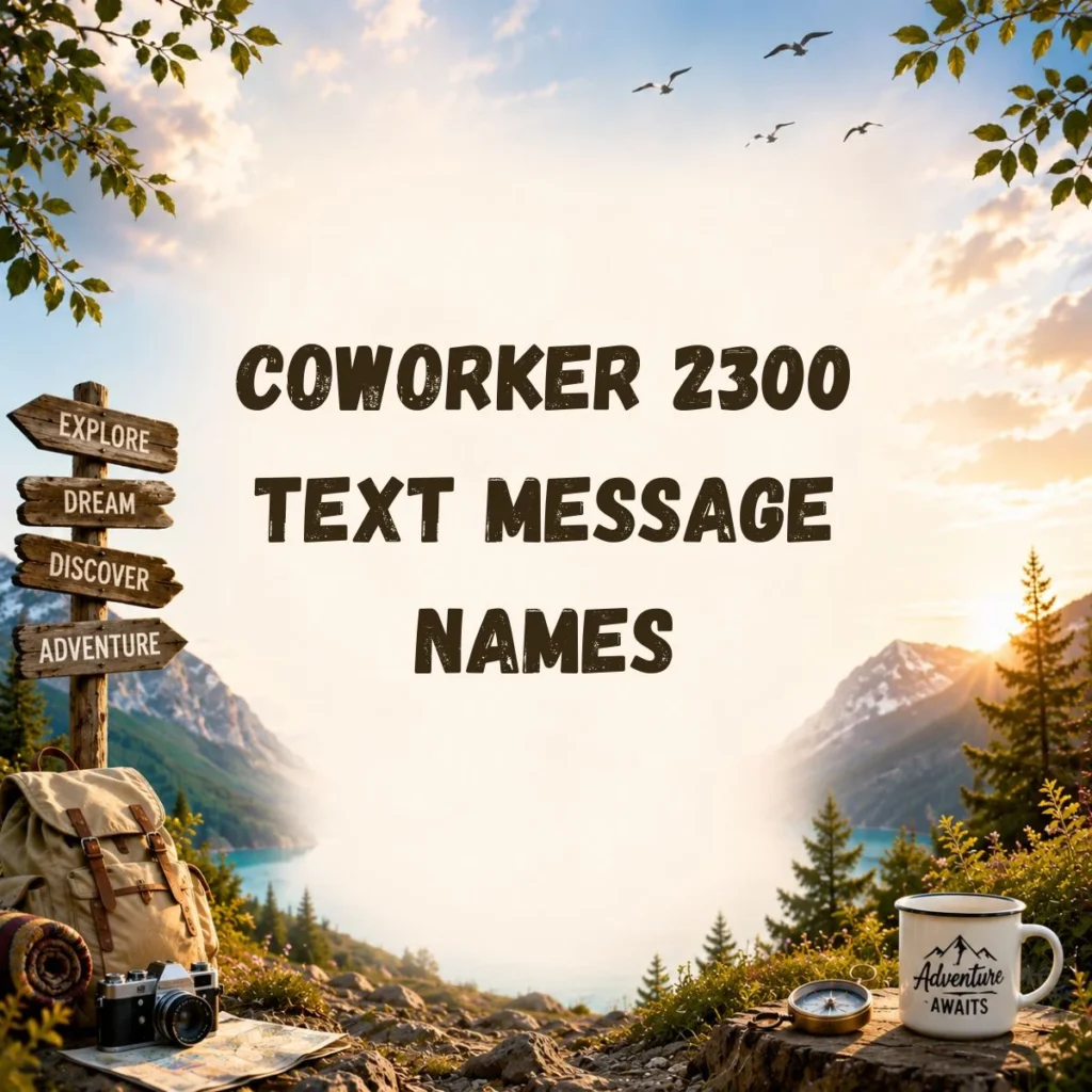 Coworker 2300 Text Message Names