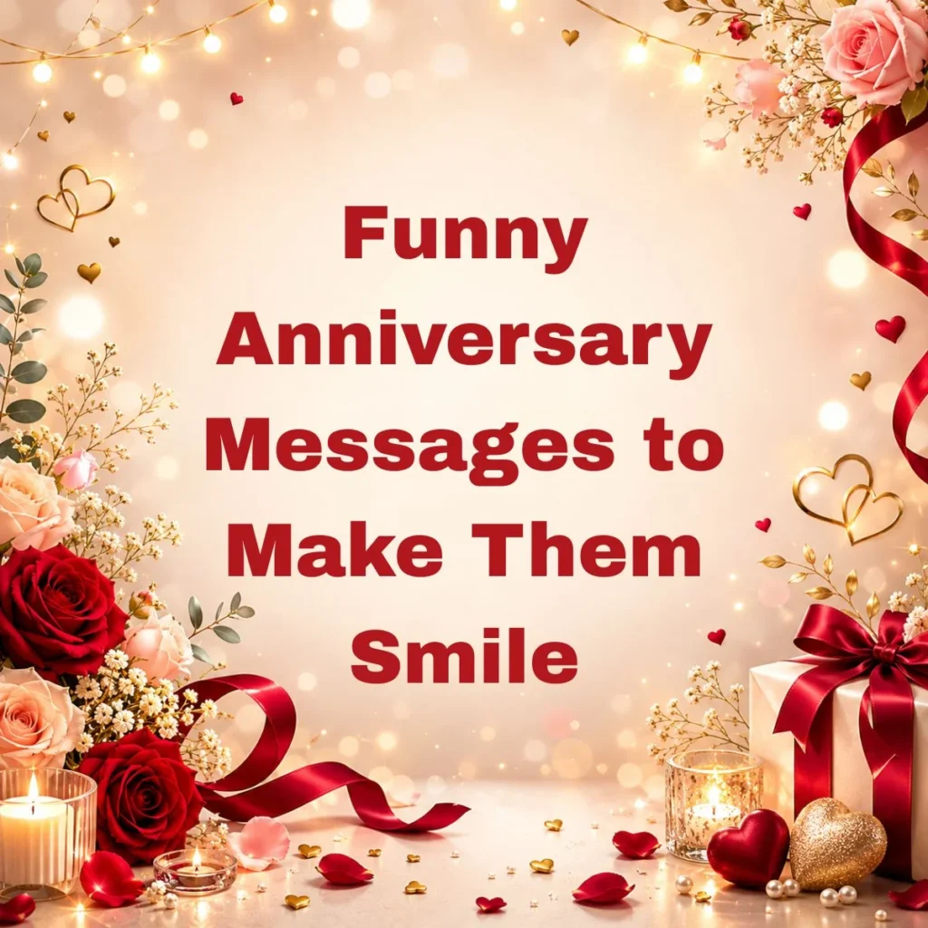 Funny Anniversary Messages to Make Them Smile