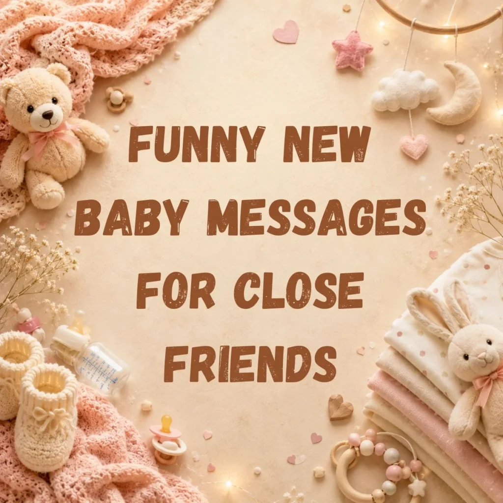 Funny New Baby Messages for Close Friends