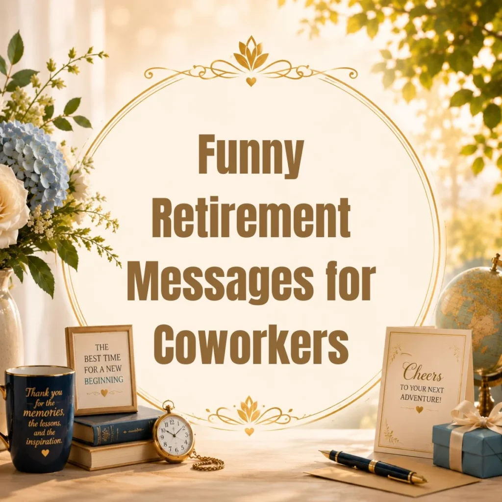Funny Retirement Messages for Coworkers