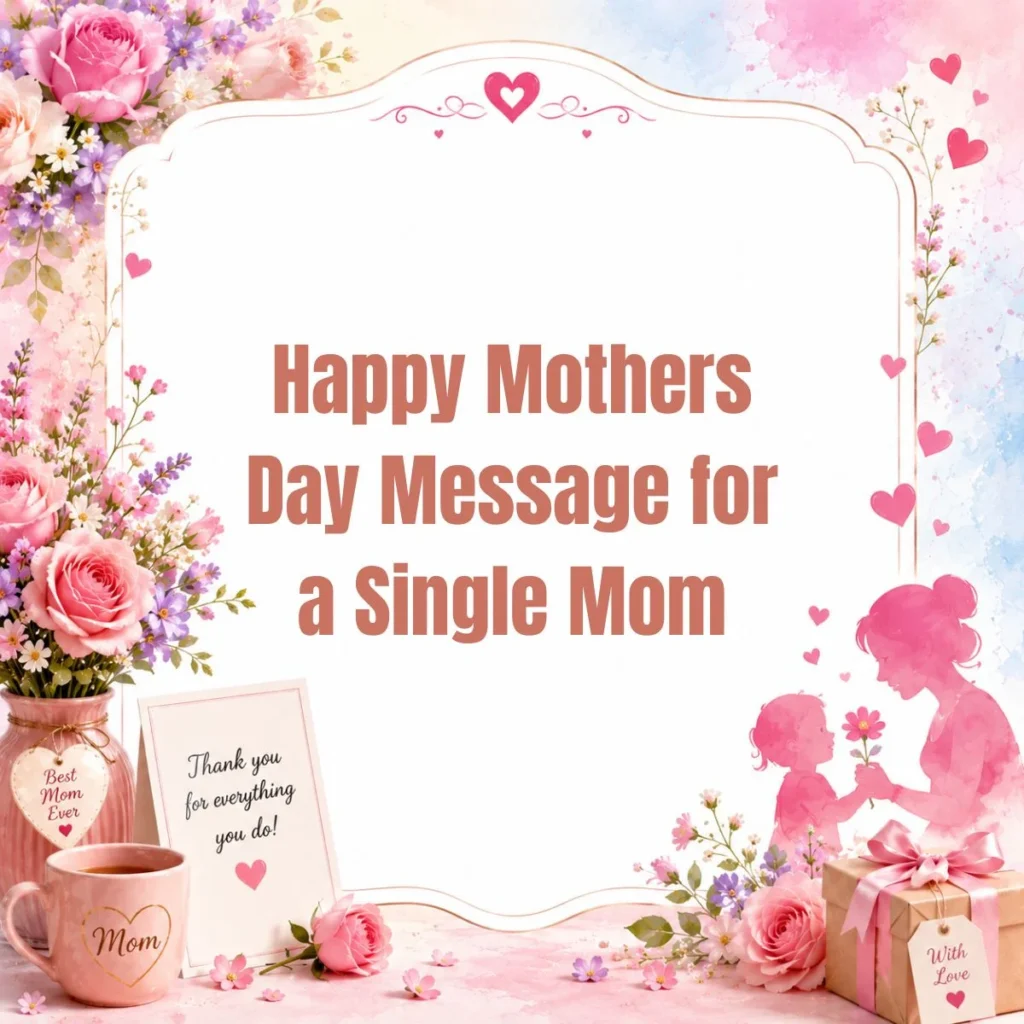 Happy Mothers Day Message for a Single Mom