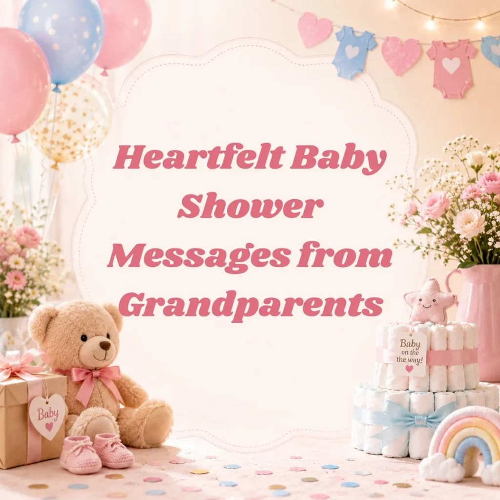 Heartfelt Baby Shower Messages from Grandparents