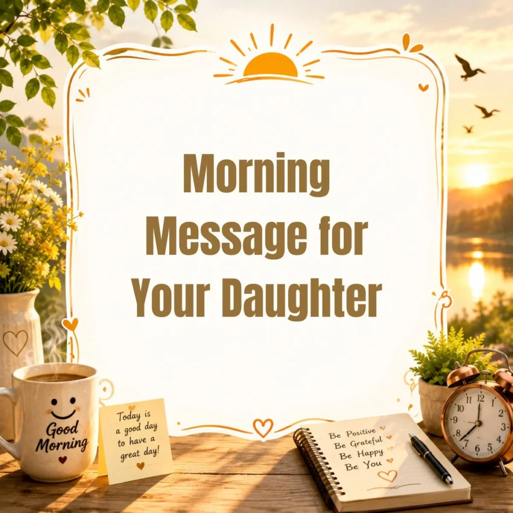 Morning Message for Your Daughter
