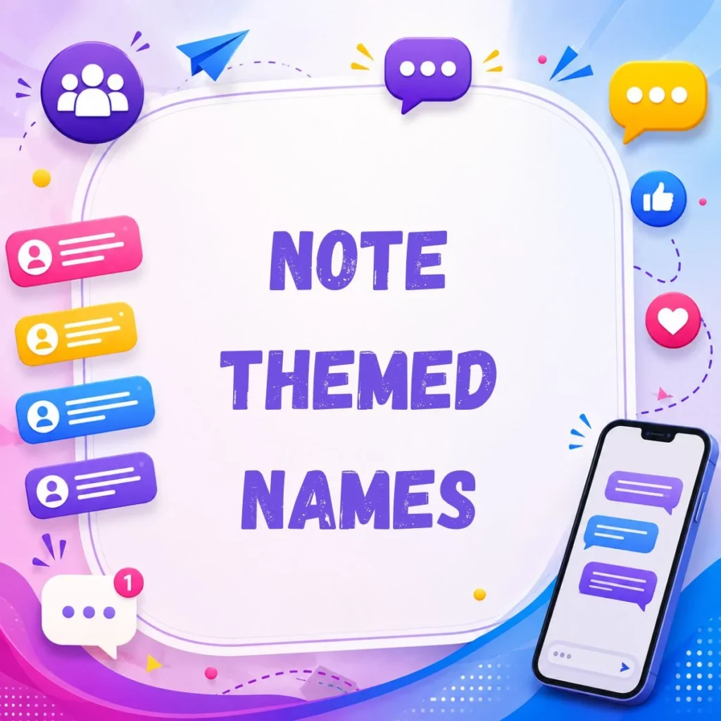 Note Themed Names