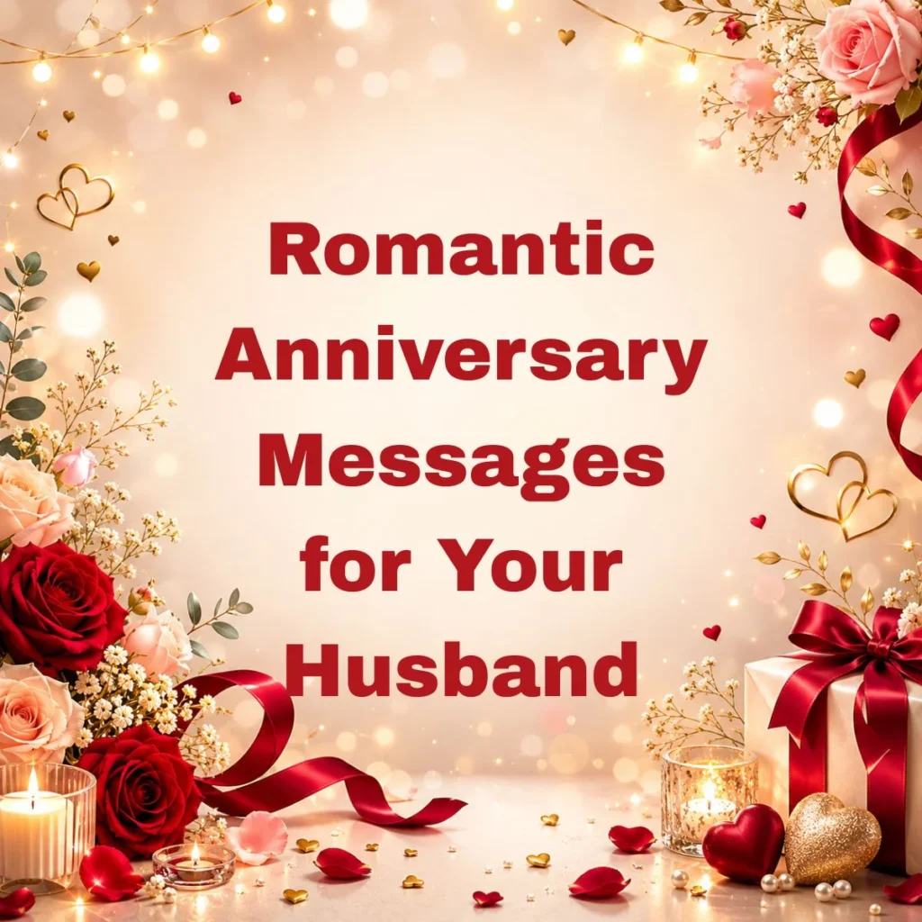 Romantic Anniversary Messages for Your Husband