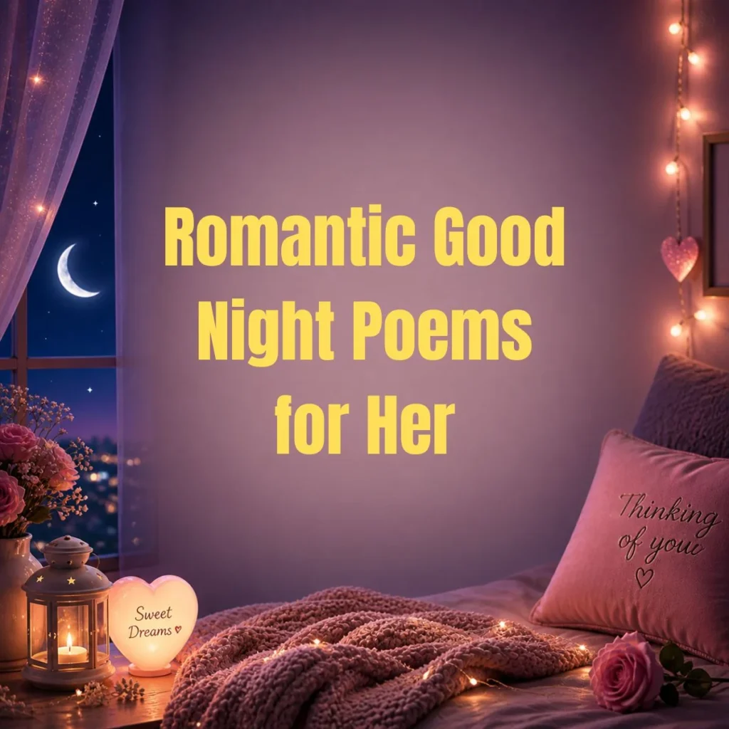 Romantic Good Night Poems for Her