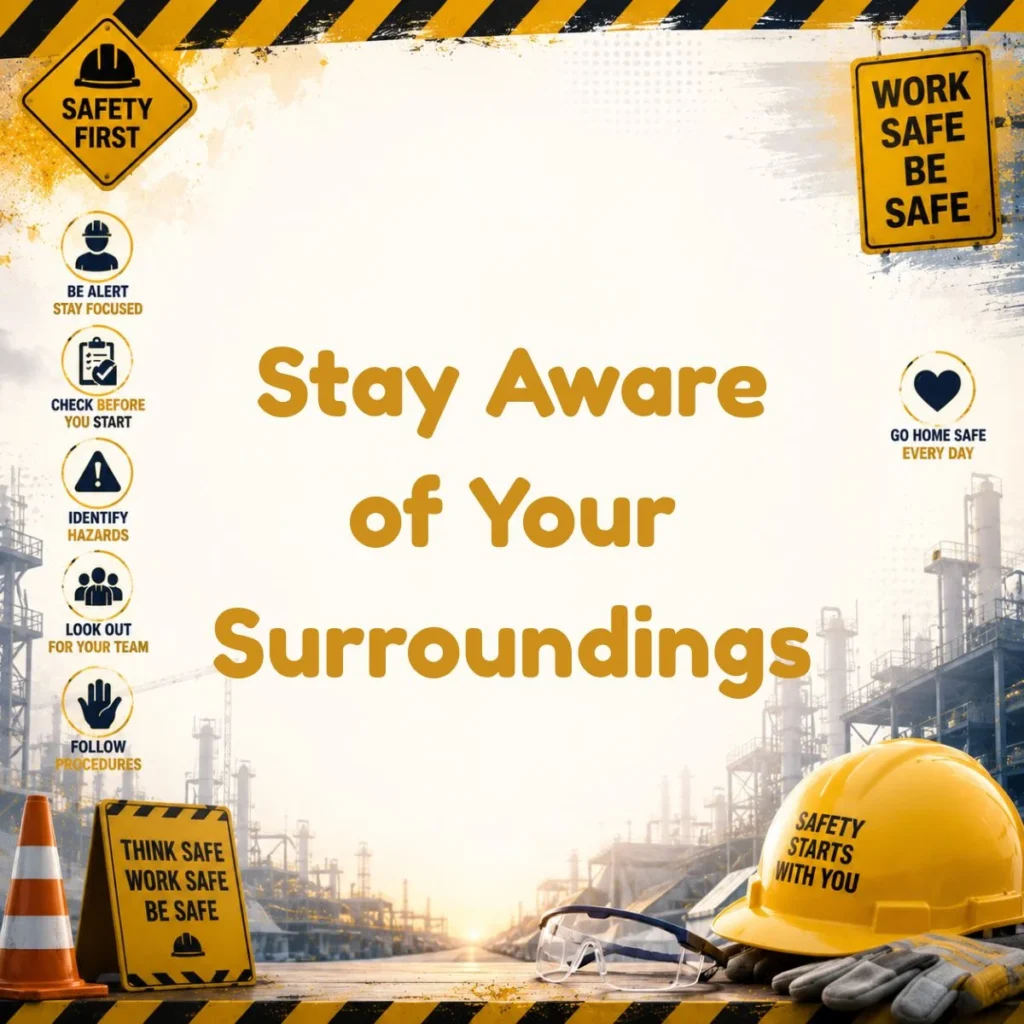 Stay Aware of Your Surroundings