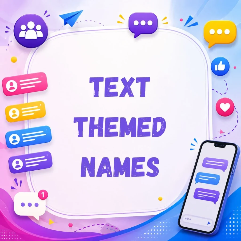 Text Themed Names