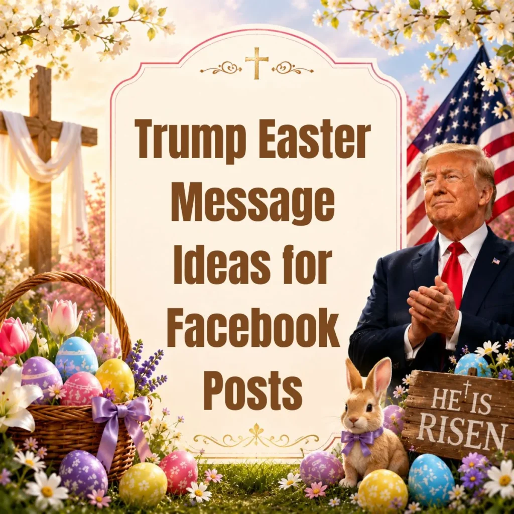 Trump Easter Message Ideas for Facebook Posts