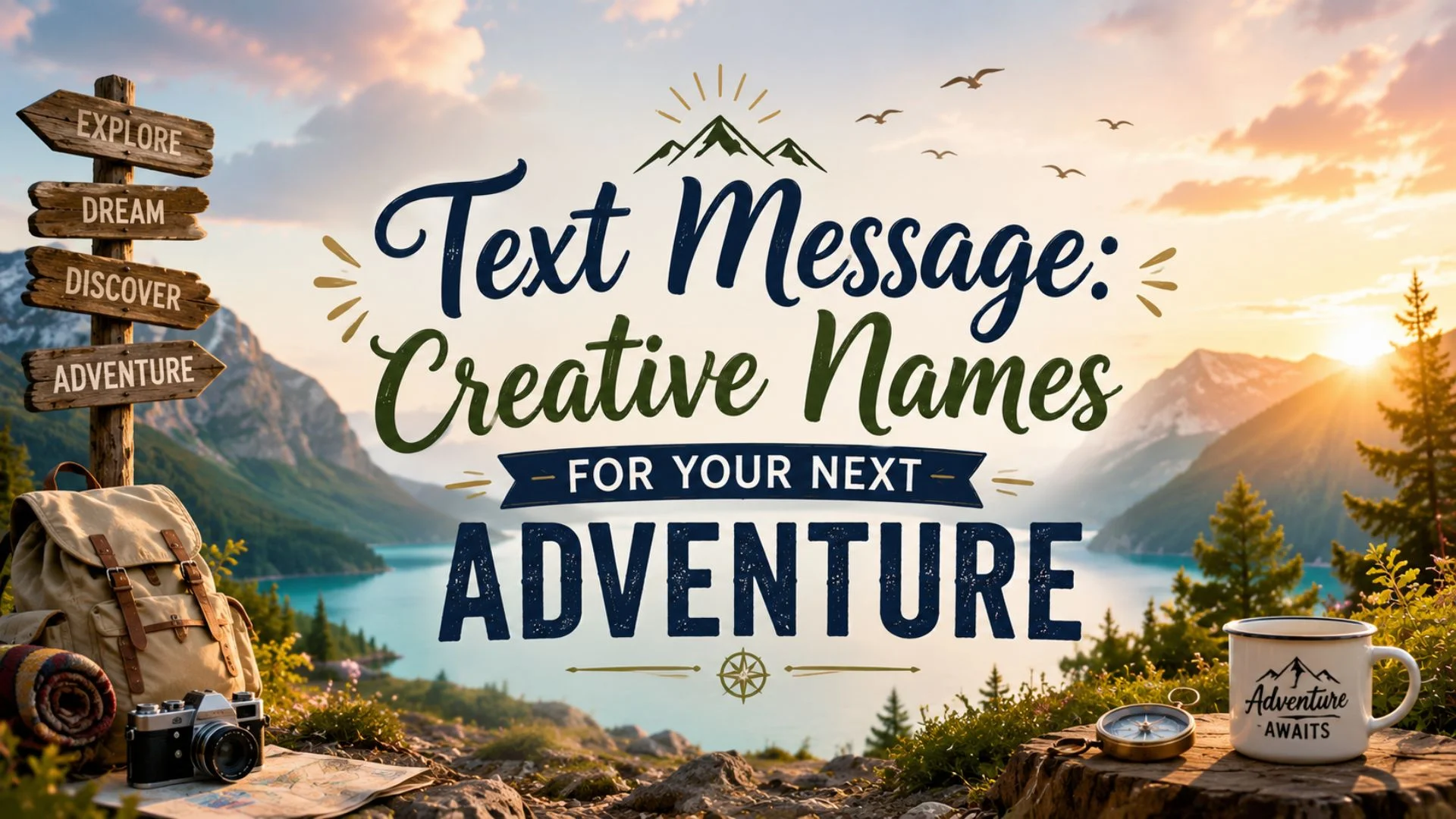 2300 Text Message Creative Names for Your Next Adventure
