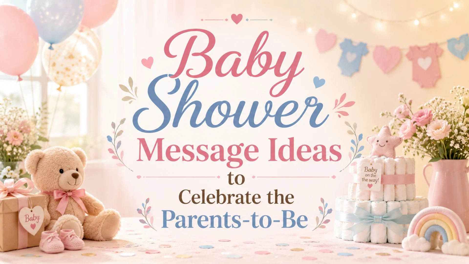 Baby Shower Message Ideas to Celebrate the Parents-to-Be