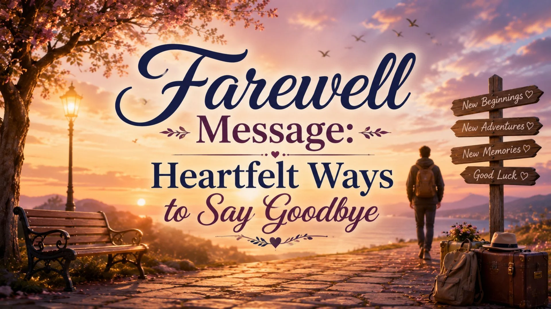 Farewell Message Heartfelt Ways to Say Goodbye