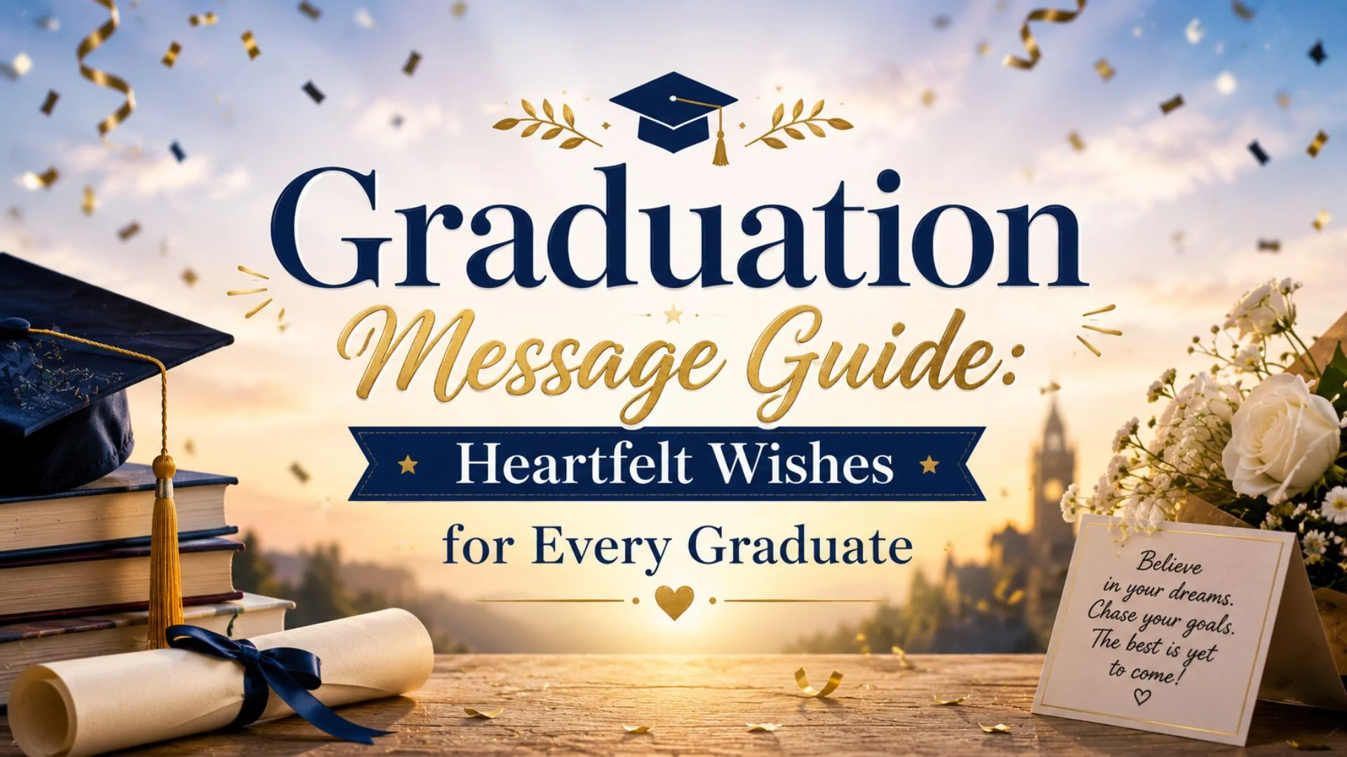 Graduation Message Guide Heartfelt Wishes for Every Graduate
