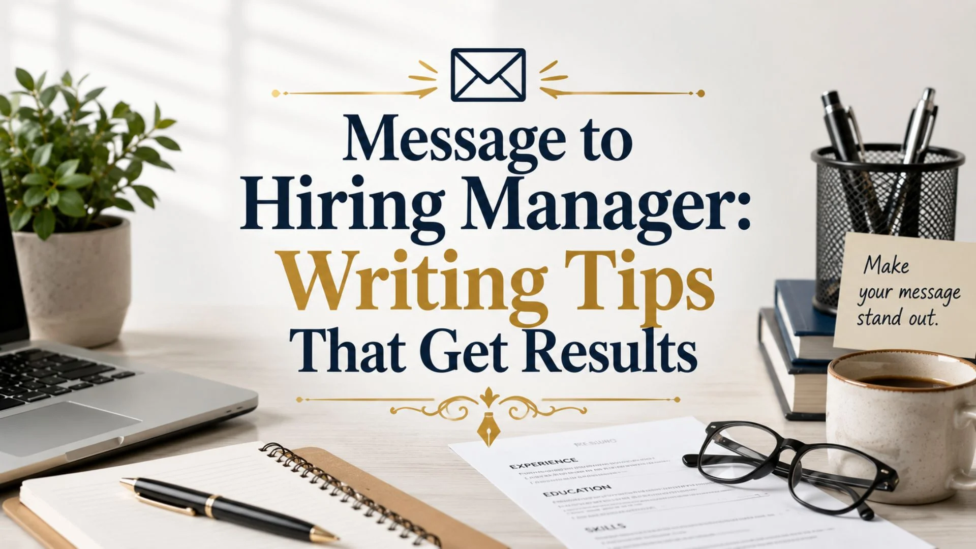 Message to Hiring Manager Writing Tips That Get Results