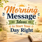 Morning Message Ideas to Start Your Day Right