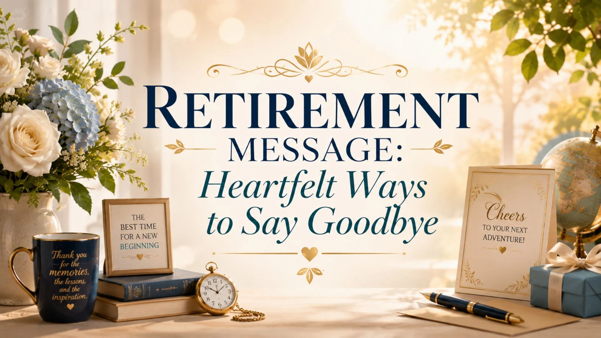 Retirement Message Heartfelt Ways to Say Goodbye
