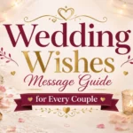 Wedding Wishes Message Guide for Every Couple