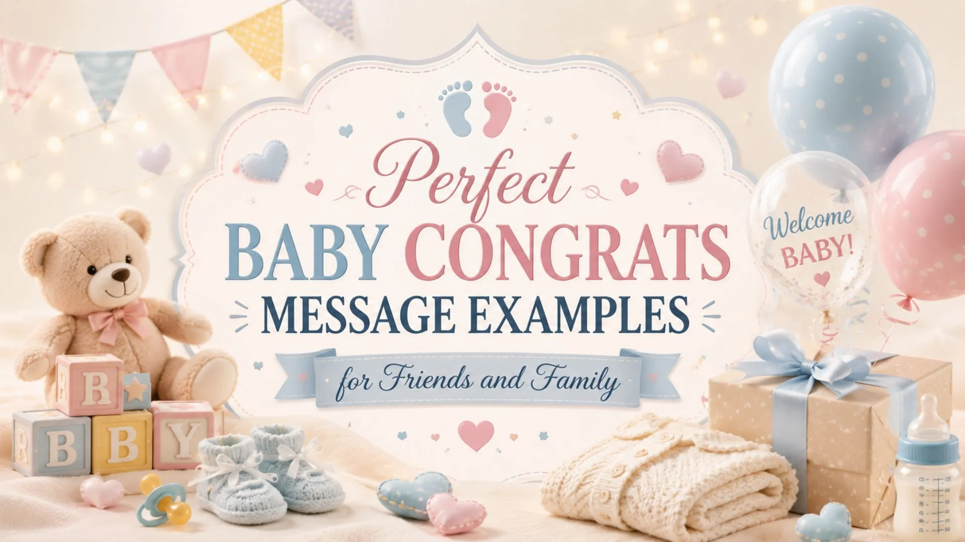 Perfect Baby Congrats Message Examples for Friends and Family