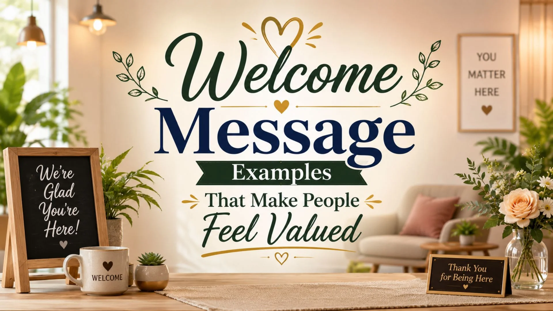 Welcome Message Examples That Make People Feel Valued