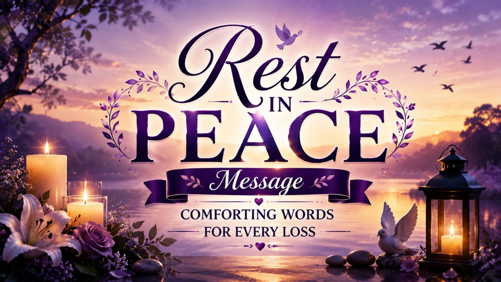 Rest in Peace Message Comforting Words for Every Loss