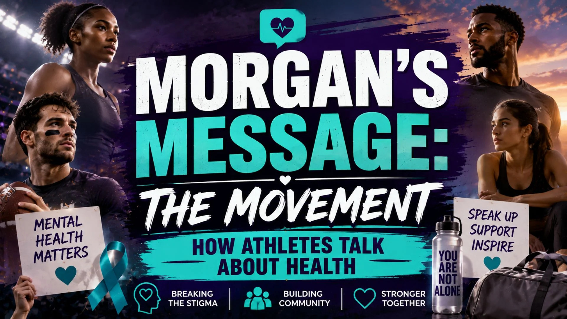 Morgan's Message: The Movement How Athletes Talk About HealthMorgan's Message: The Movement How Athletes Talk About Health