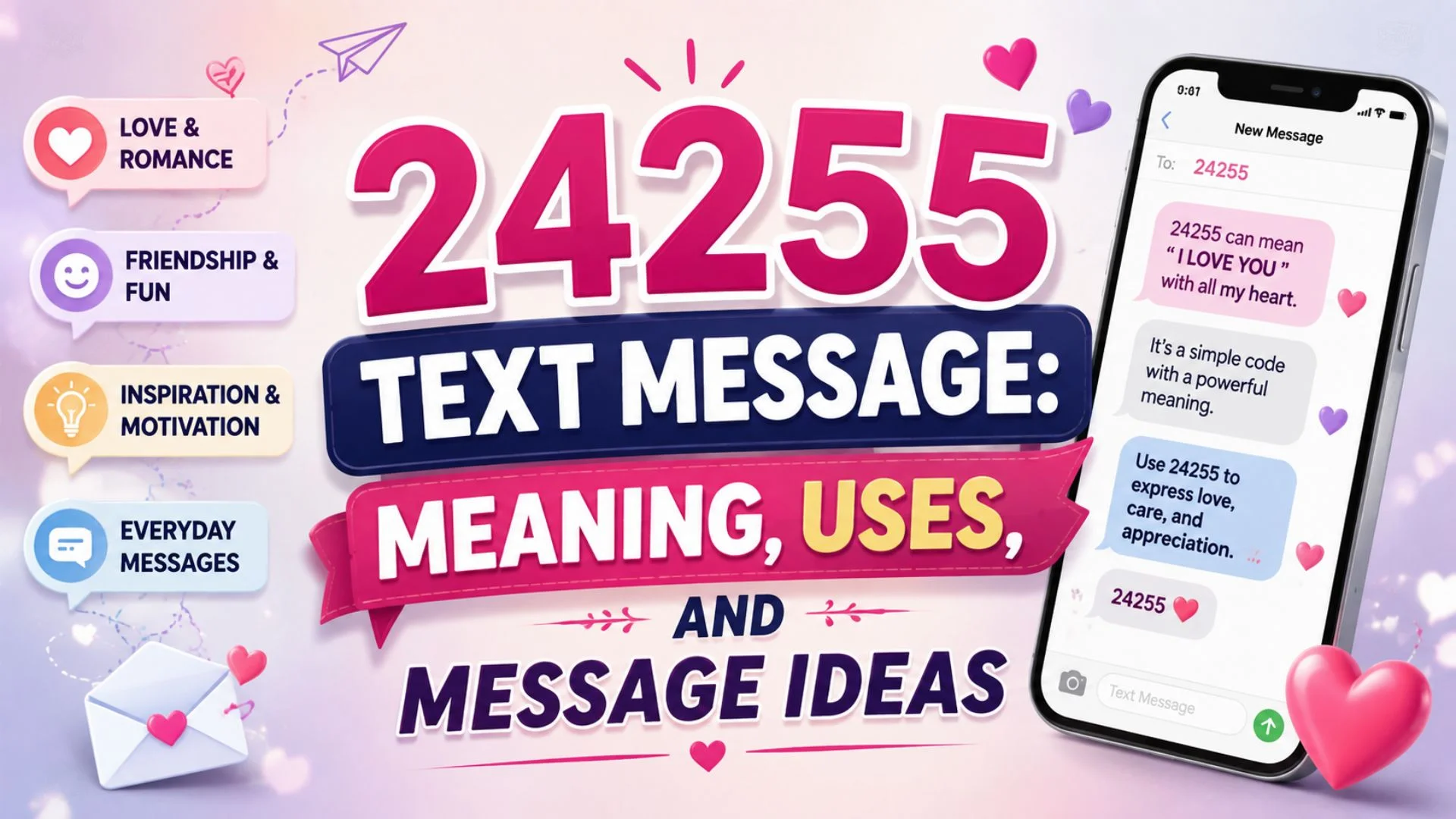 24255 Text Message Meaning, Uses, and Message Ideas