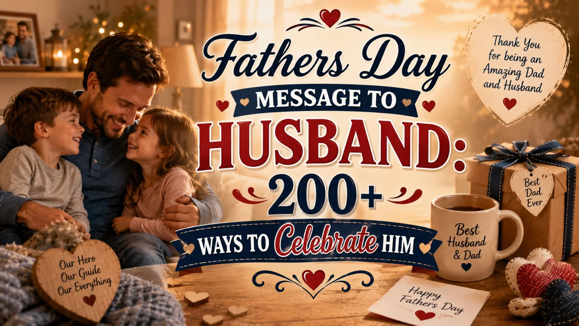 Fathers Day Message to Husband 200+ Ways to Celebrate Him