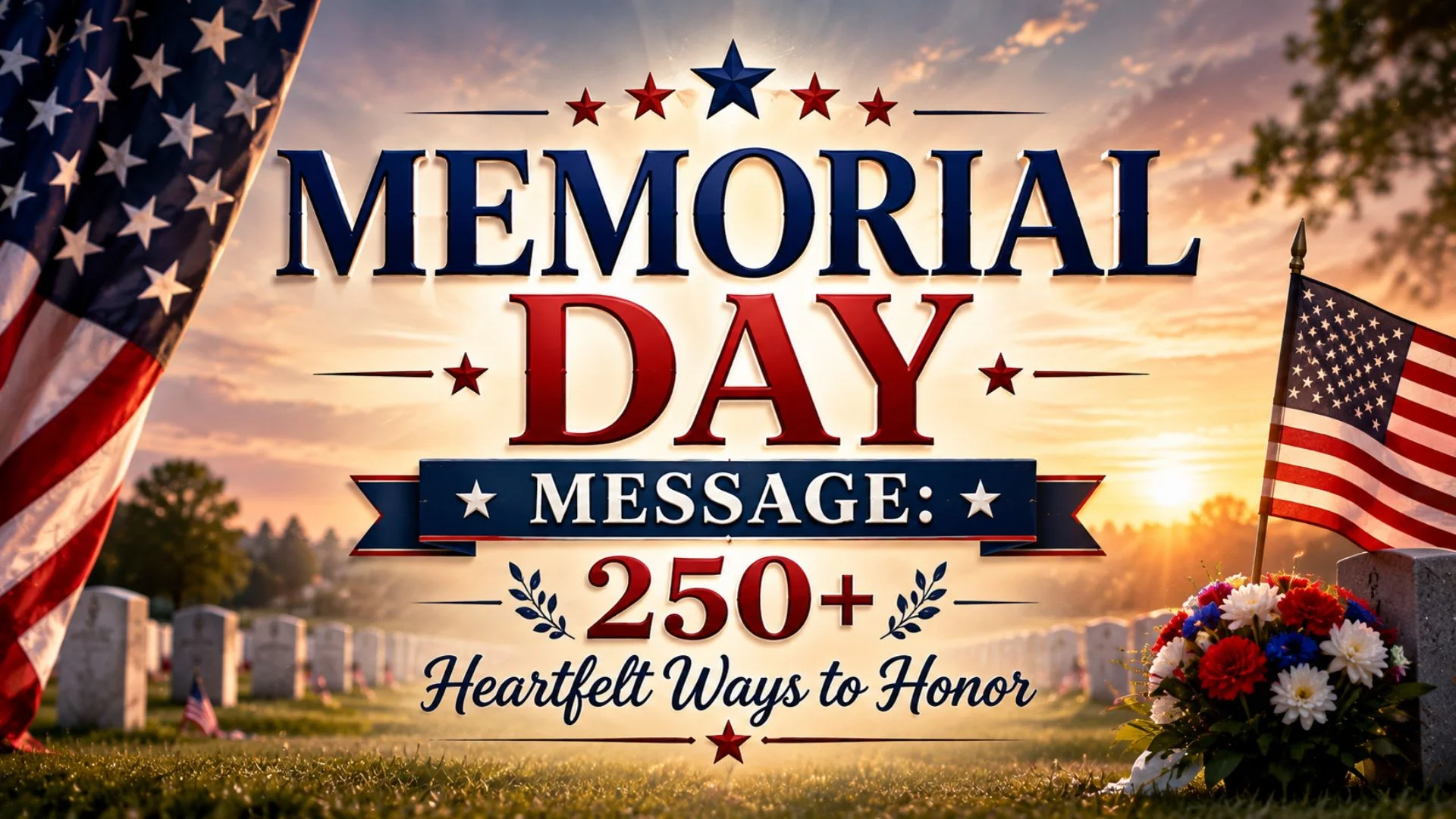 Memorial Day Message 250+ Heartfelt Ways to Honor