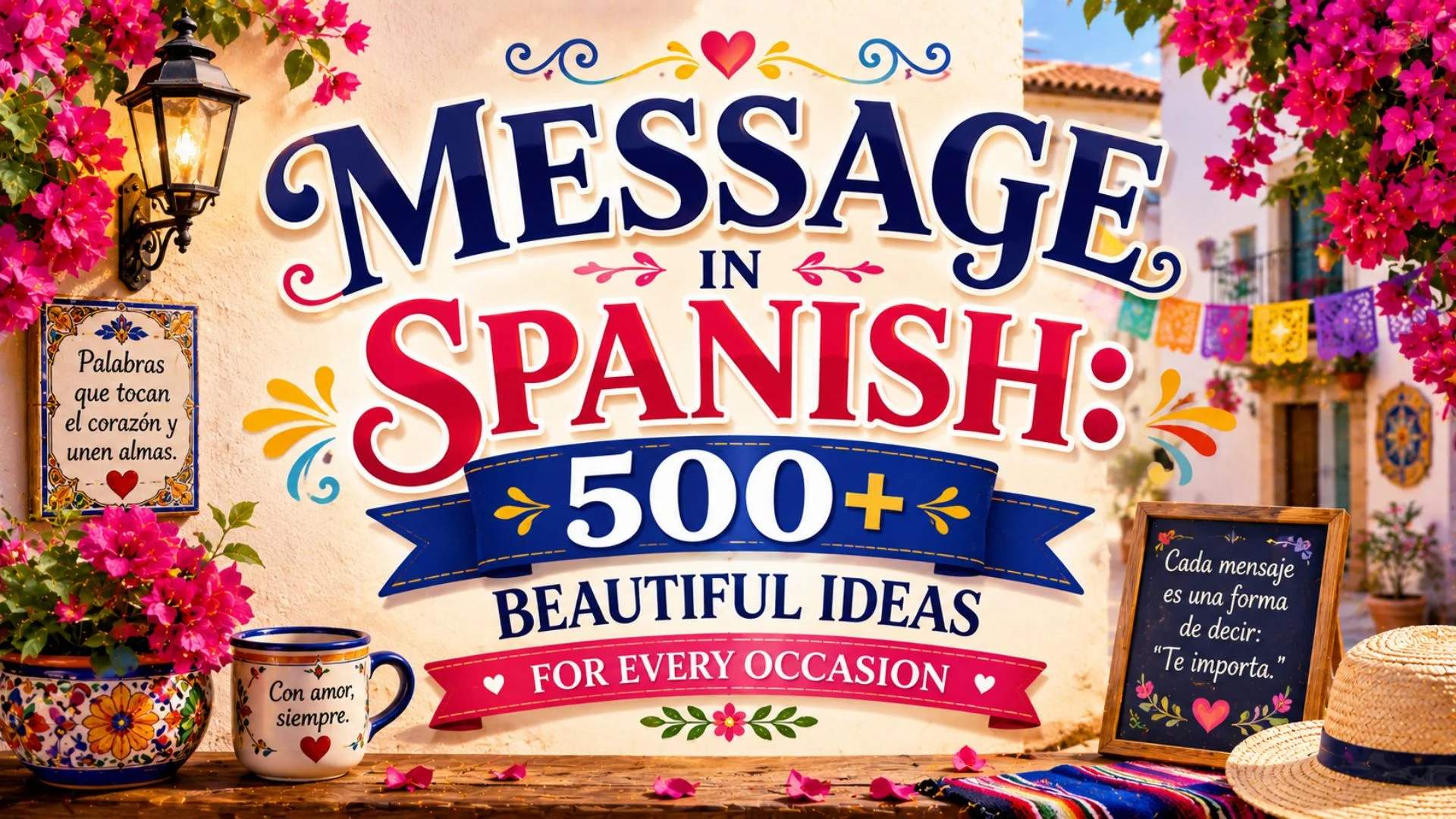 Message in Spanish 500+ Beautiful Ideas for Every Occasion