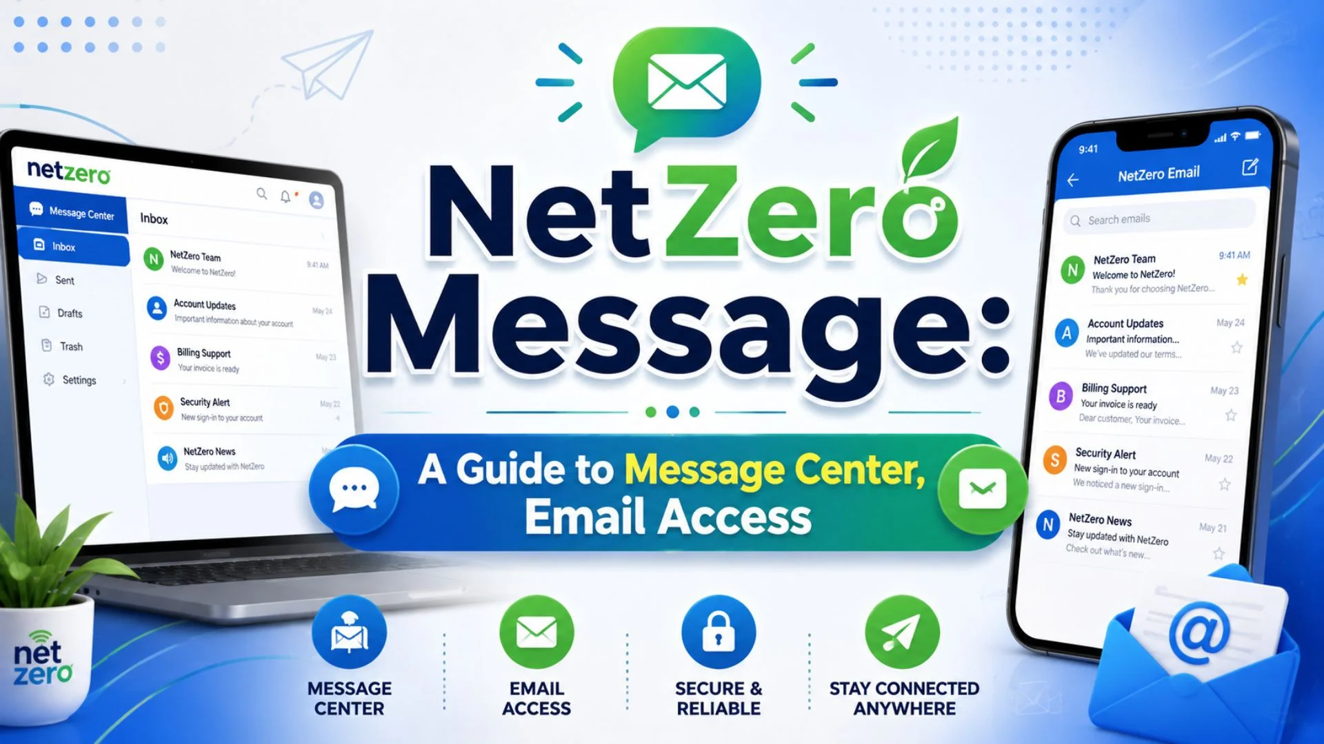 NetZero Message A Guide to Message Center, Email Access