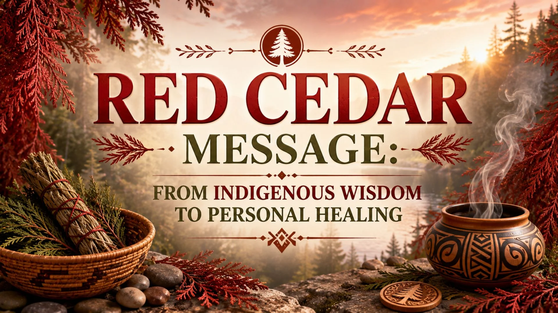 Red Cedar Message From Indigenous Wisdom to Personal Healing