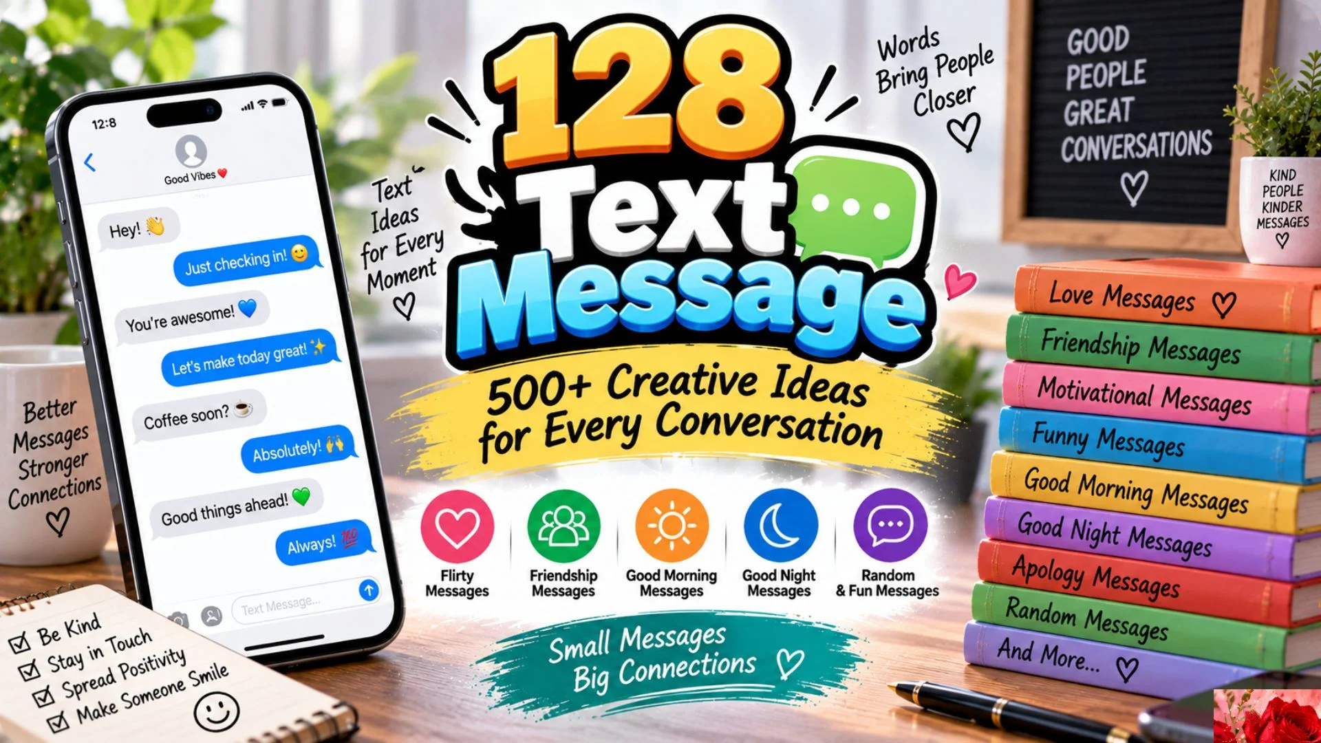 128 Text Message 500+ Creative Ideas for Every Conversation