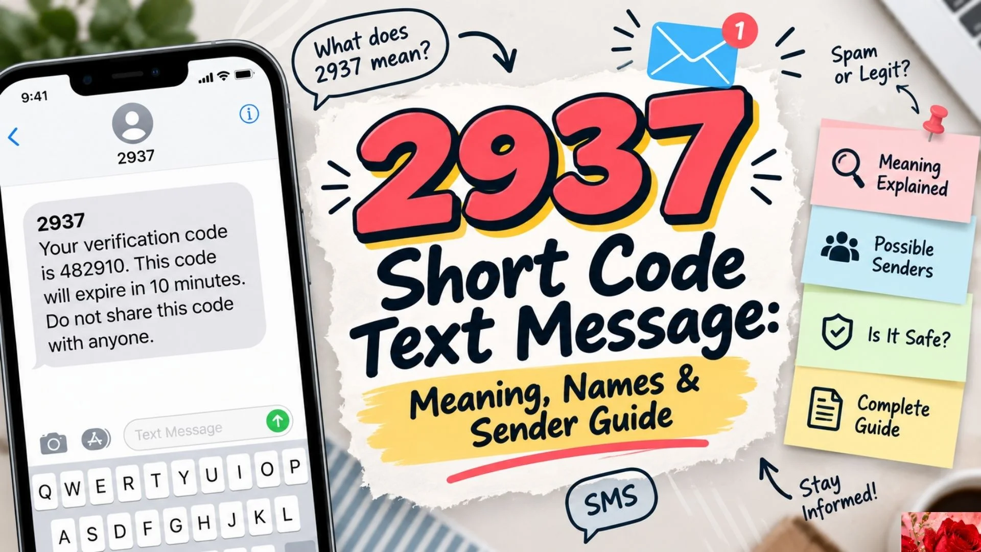2937 Short Code Text Message Meaning, Names & Sender Guide