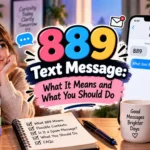 889 Text Message What It Means and What You Should Do