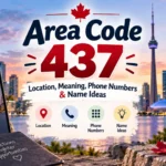 Area Code 437 Location, Meaning, Phone Numbers & Name Ideas