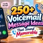 250+ Voicemail Message Ideas That Sound Memorable 📞