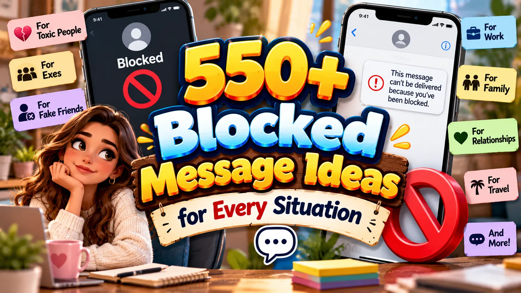 550+ Blocked Message Ideas for Every Situation 💬