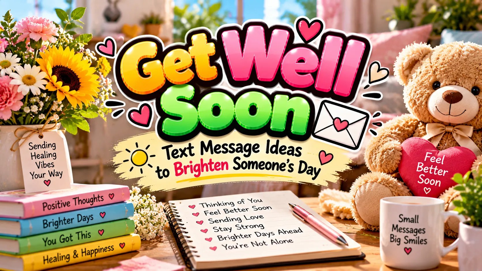 Get Well Soon Text Message Ideas to Brighten Someone’s Day 💌