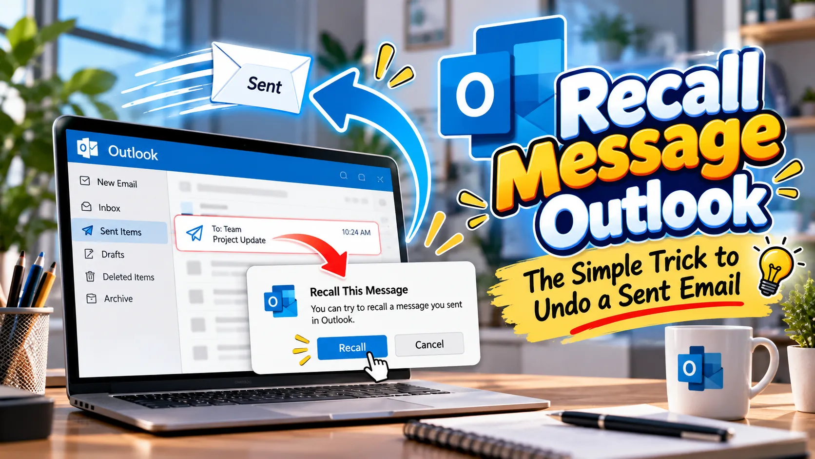 Recall Message Outlook: The Simple Trick to Undo a Sent Email