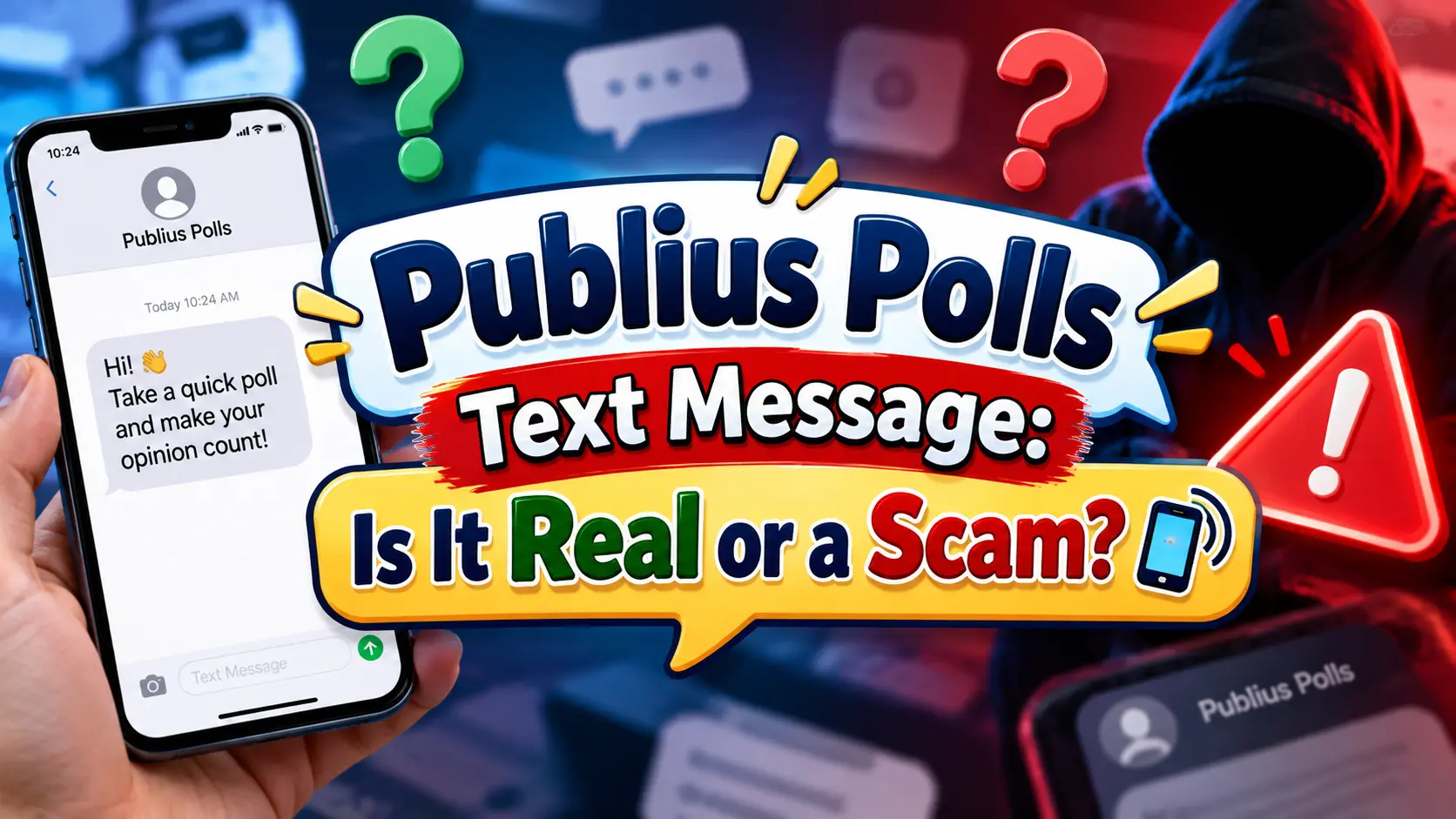 Publius Polls Text Message Is It Real or a Scam 📱
