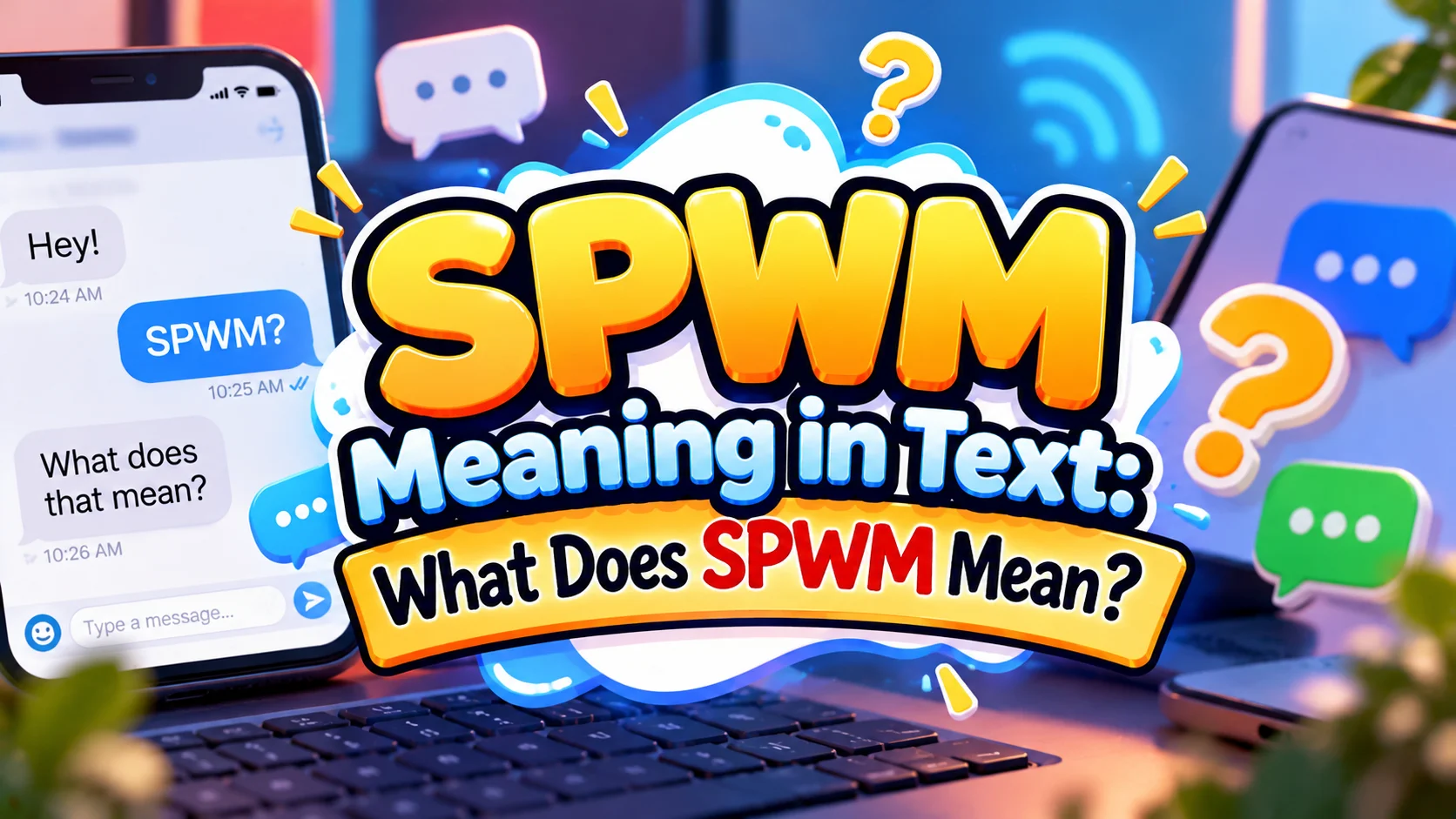 SPWM Meaning in Text What Does SPWM Mean