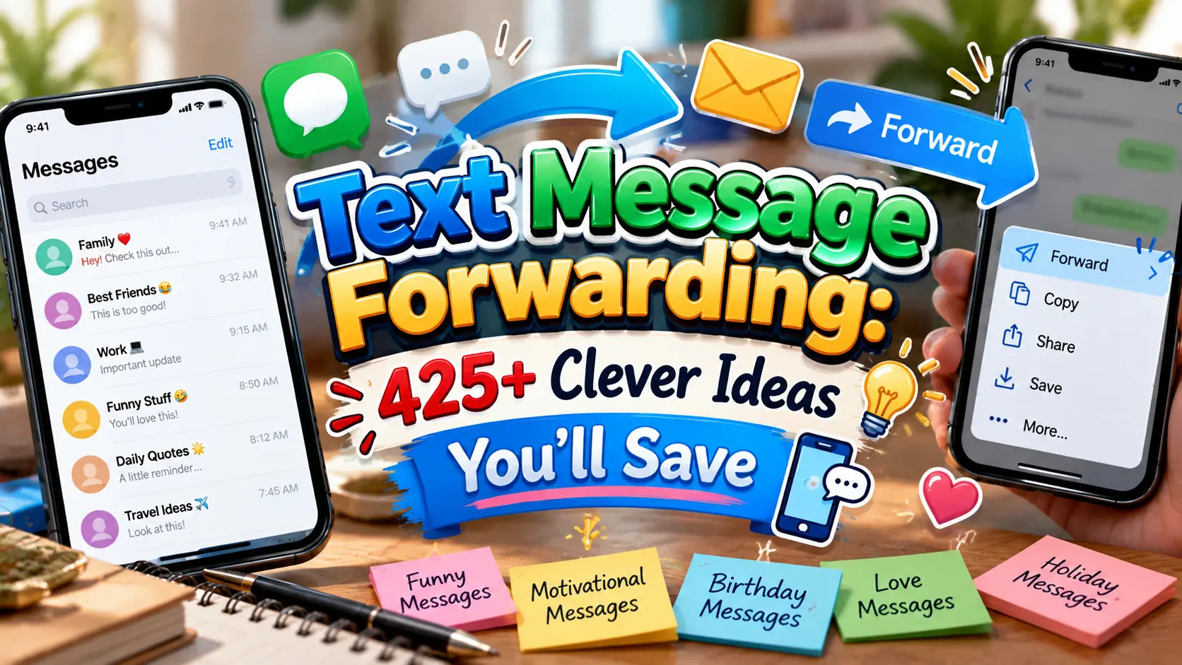 Text Message Forwarding 425+ Clever Ideas You’ll Save 📱